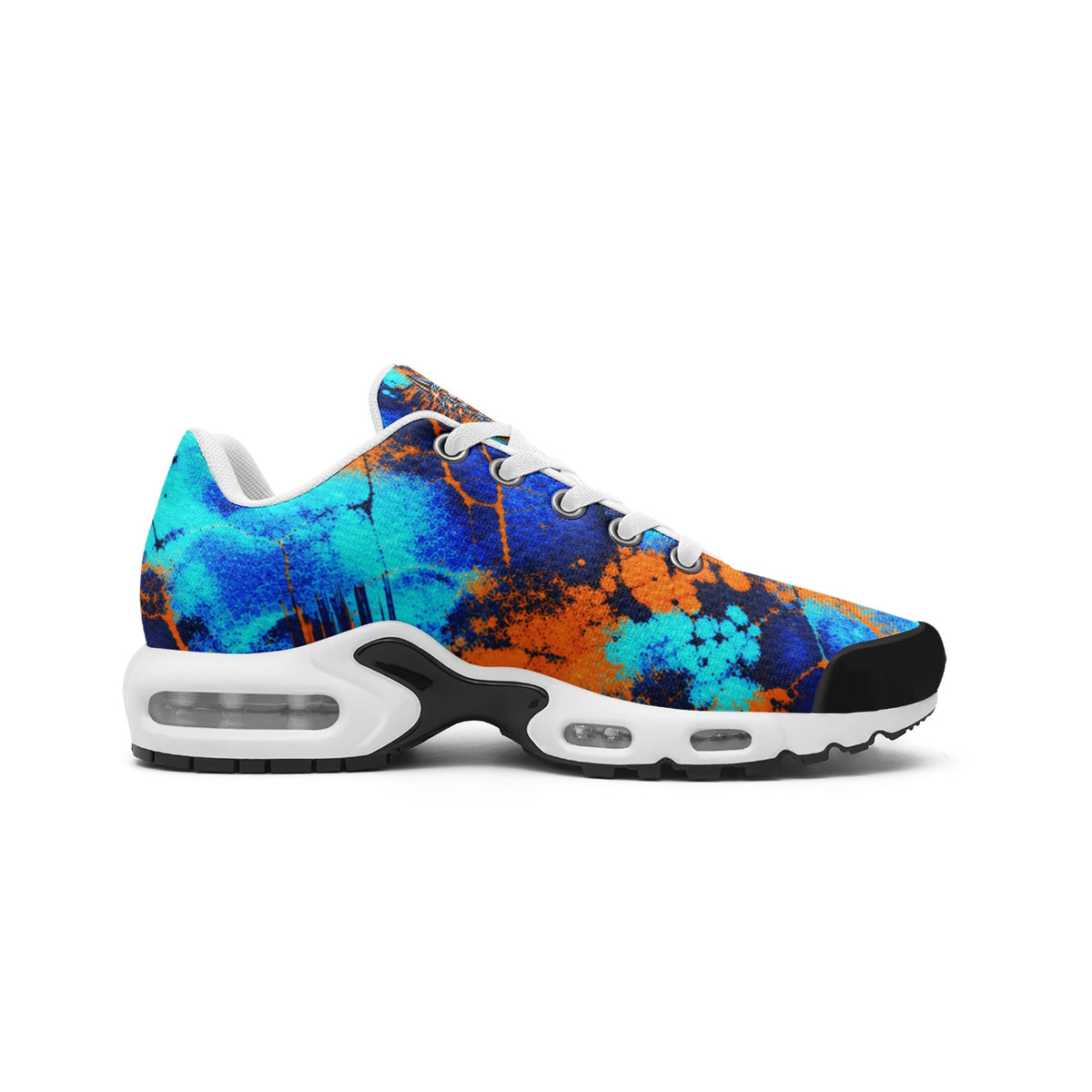 Ringside Riot Blue & Orange Sneakers