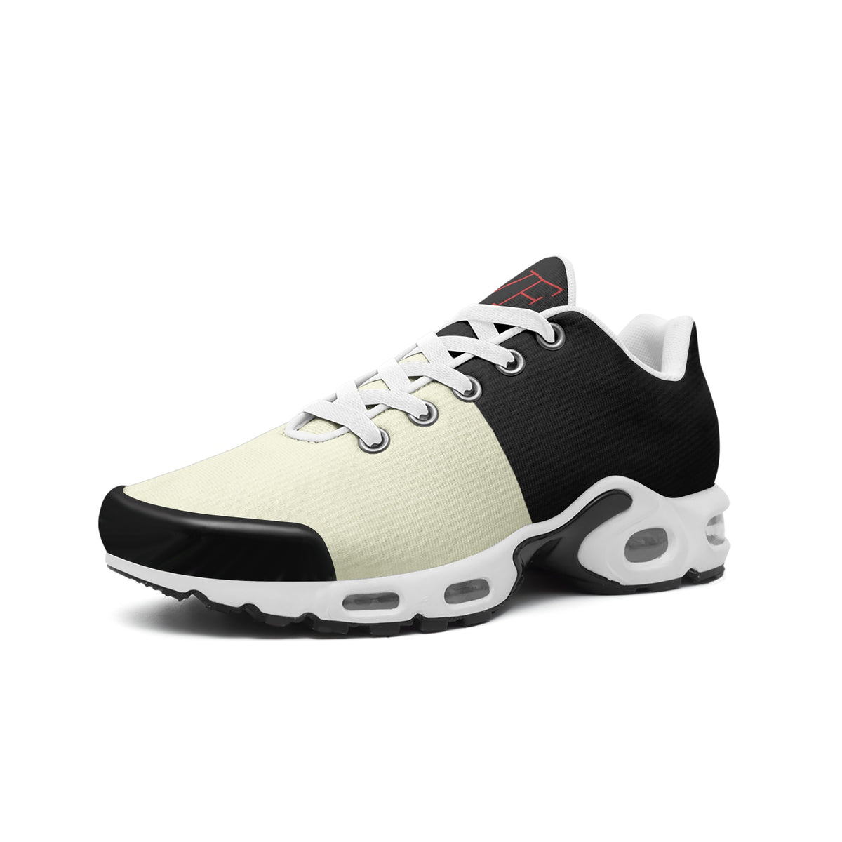 No Surrender Black & Ivory Sneakers