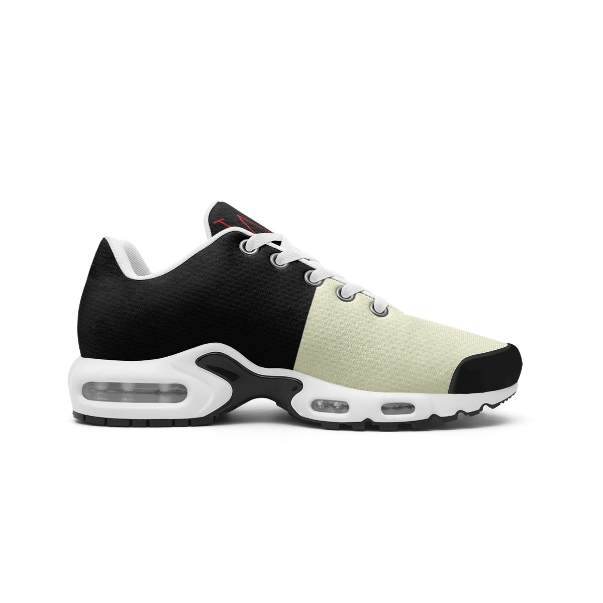 No Surrender Black & Ivory Sneakers