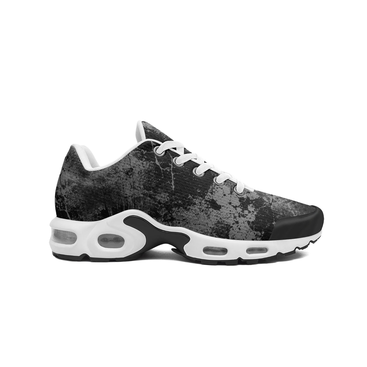 Steel Cage Black & Gray Sneakers