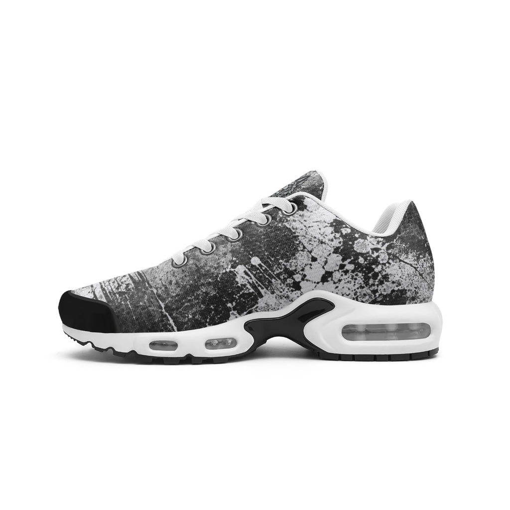 Battle Scars Black & White Sneakers
