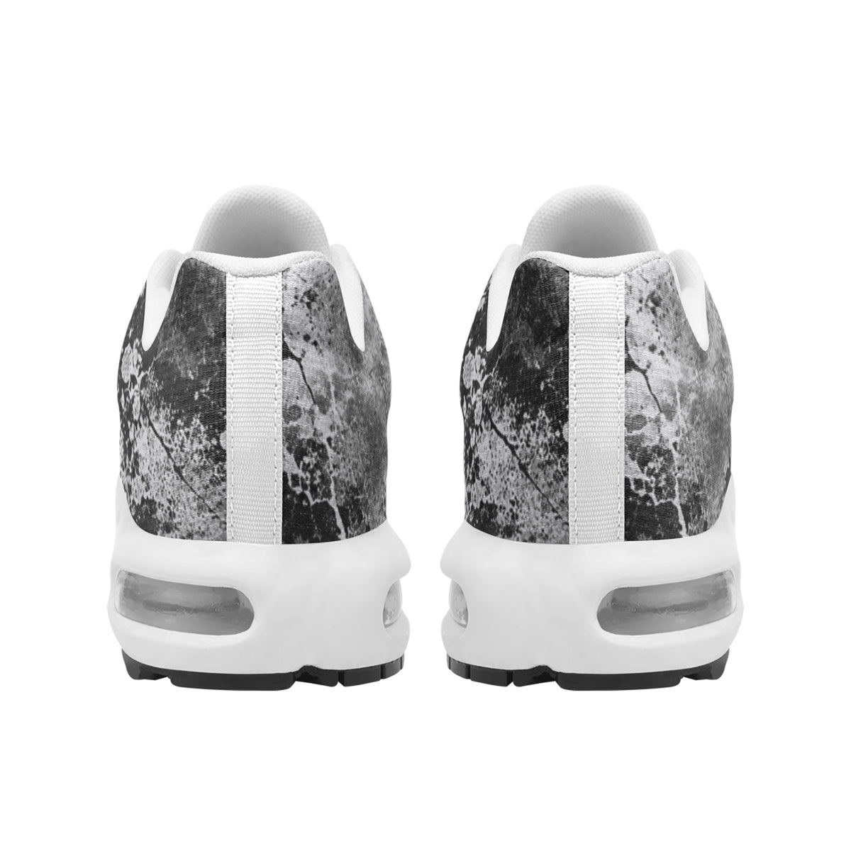 Battle Scars Black & White Sneakers