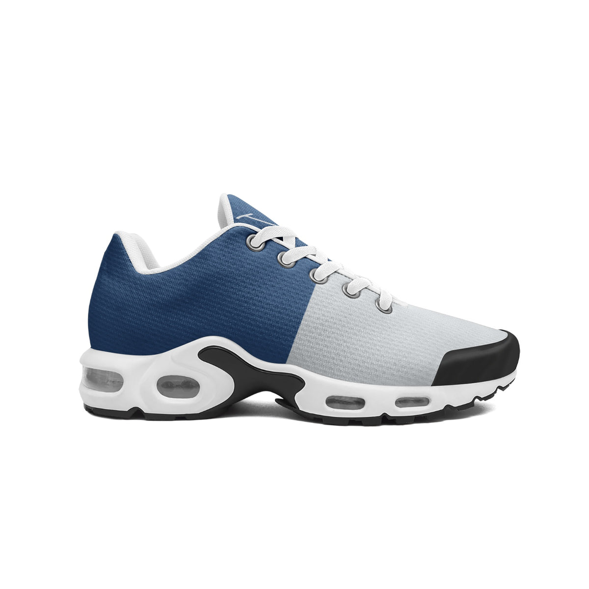 Cold Steel Blue & Silver Sneakers