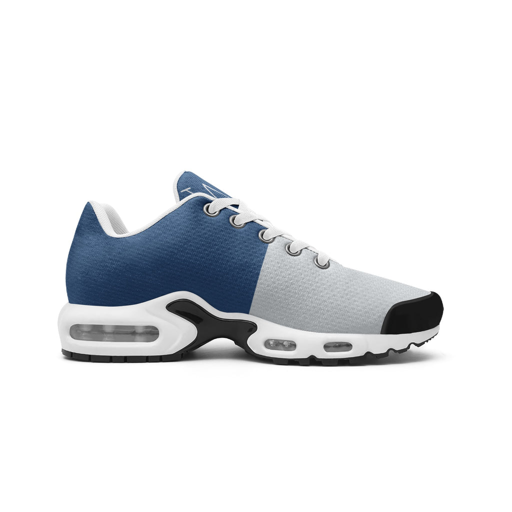 Cold Steel Blue & Silver Sneakers