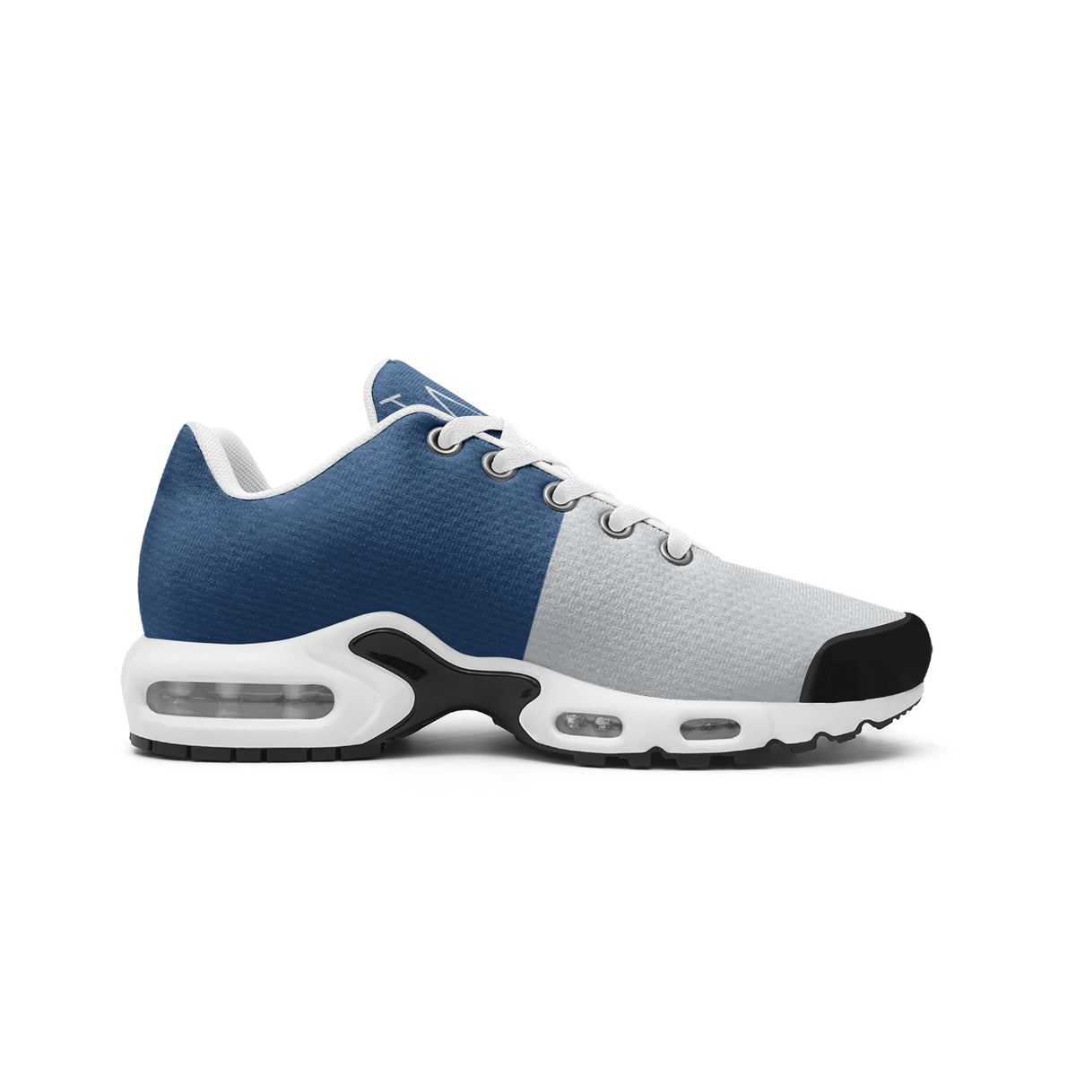 Cold Steel Blue & Silver Sneakers