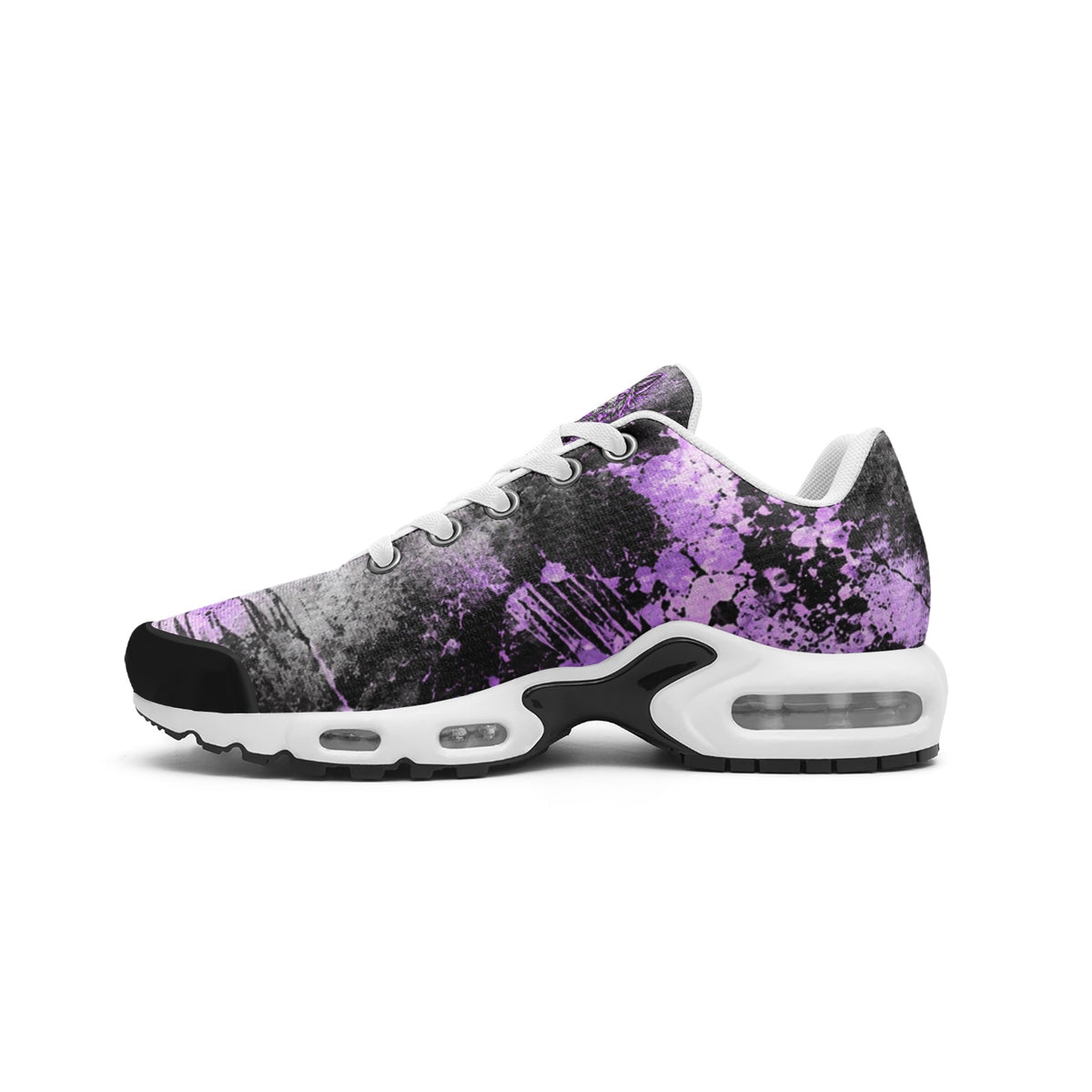 Purple Havoc Grunge Sneakers