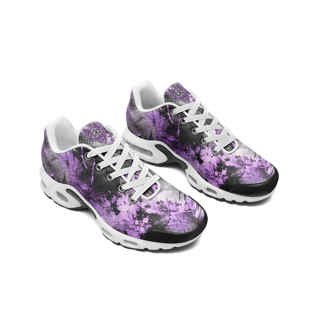 Purple Havoc Grunge Sneakers