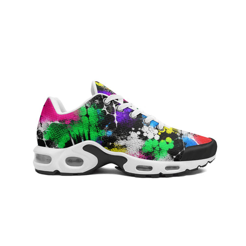 Color Clash Grunge Sneakers