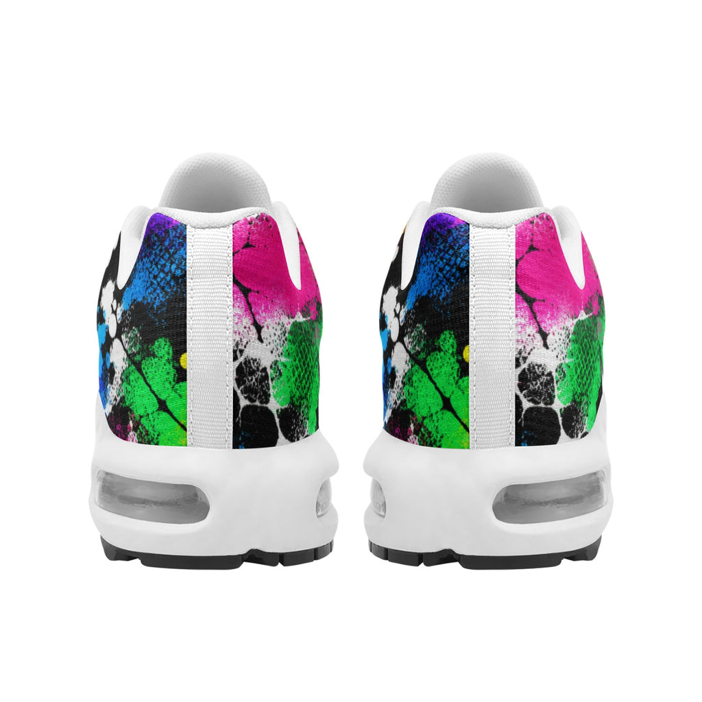 Color Clash Grunge Sneakers
