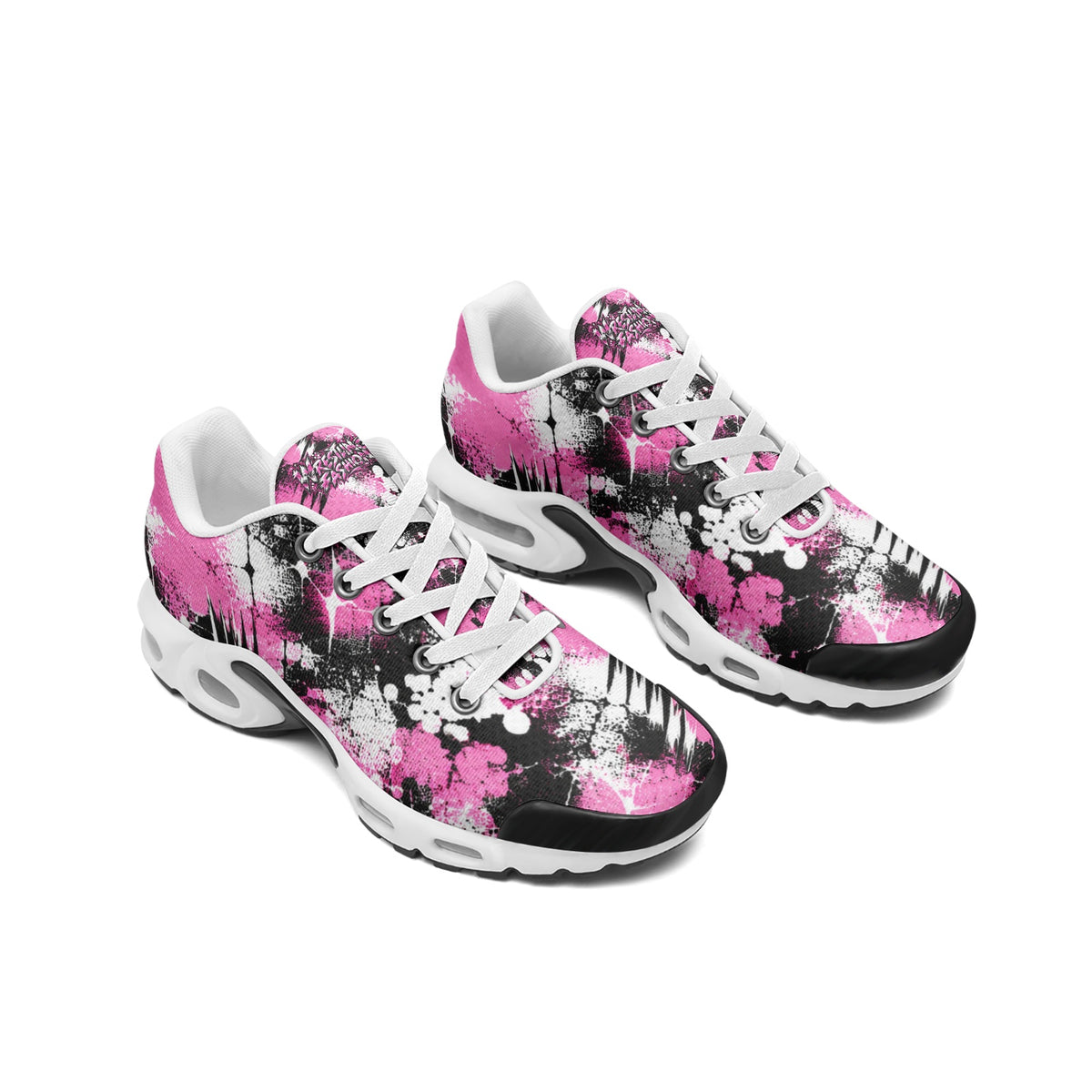 Pink Impact Grunge Sneakers