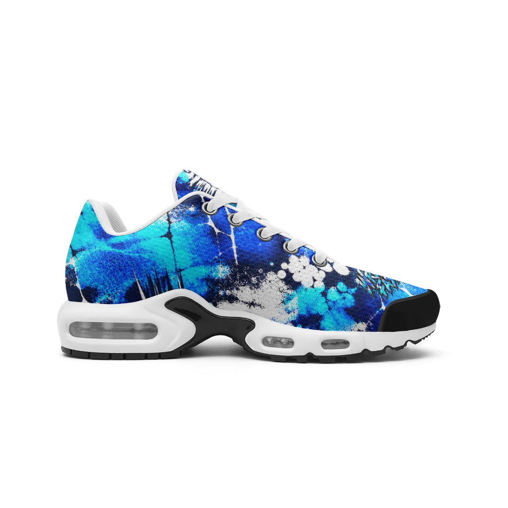 Ice Breaker Blue & White Grunge Sneakers