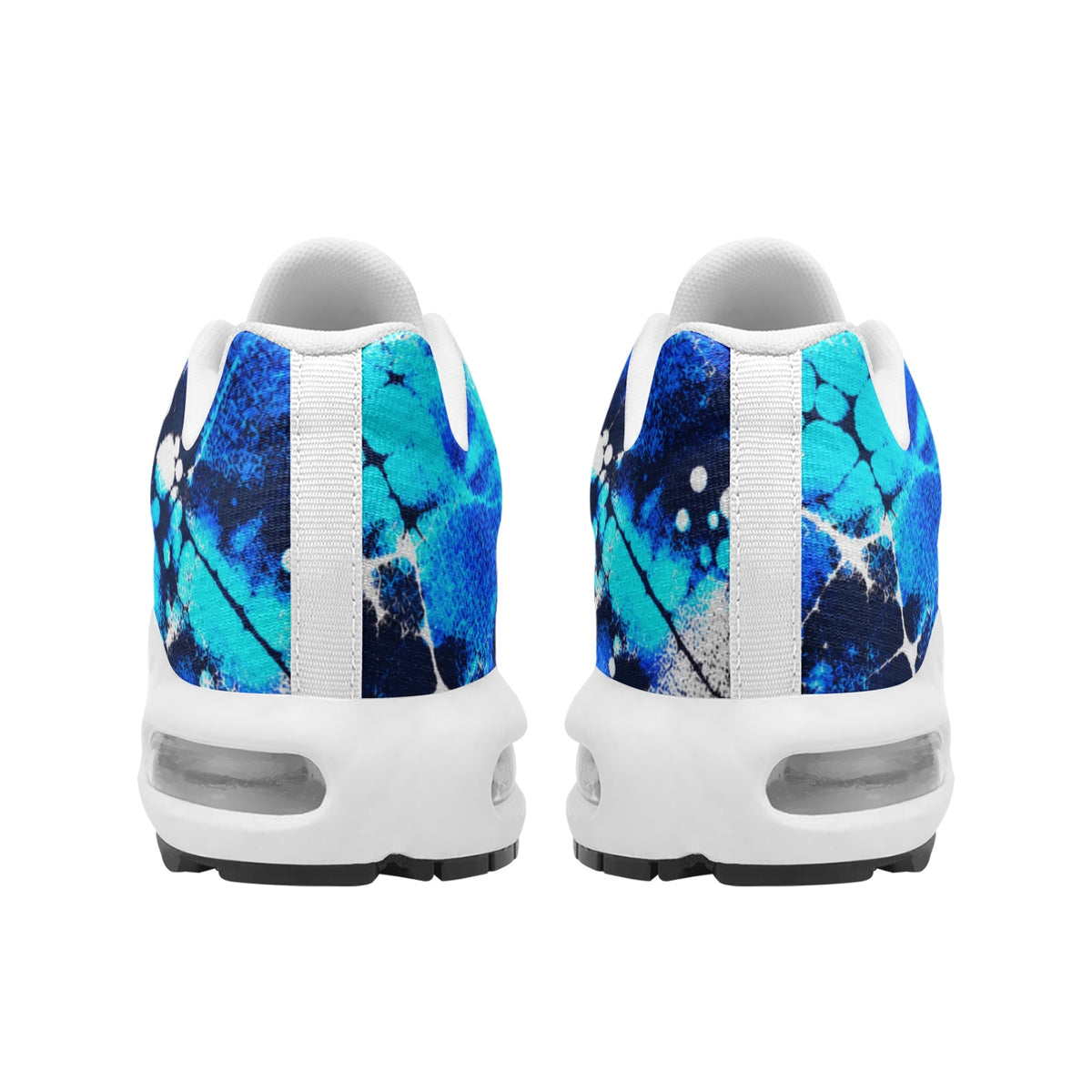 Ice Breaker Blue & White Grunge Sneakers