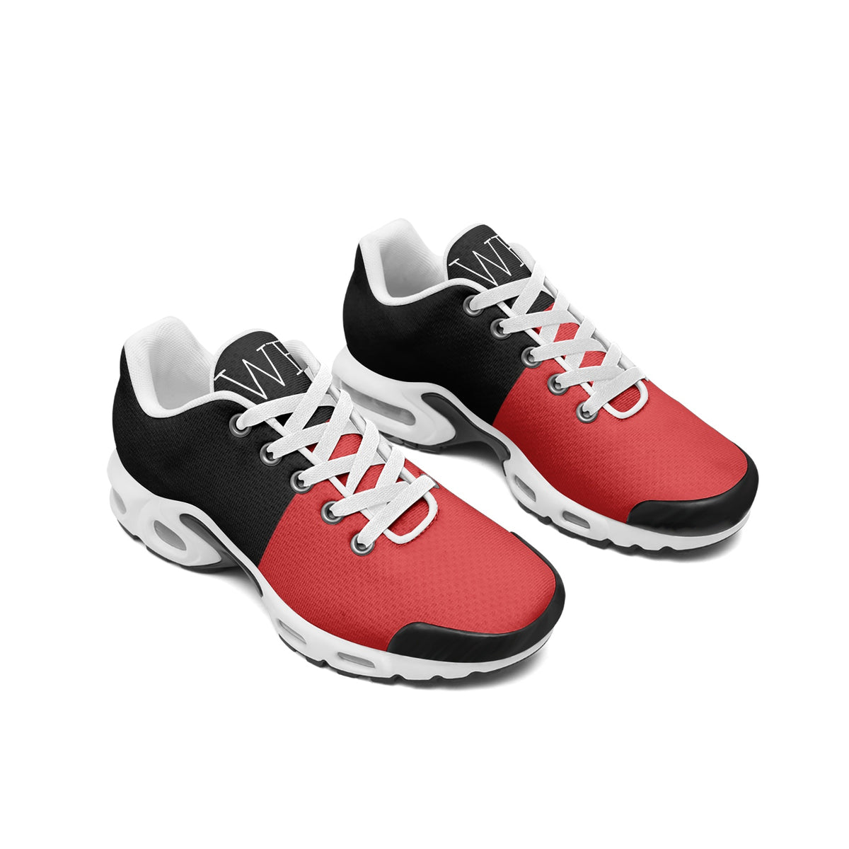 Red & Black Power Step Sneakers
